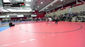 128 lbs Champ. Round 3 - Eric Elola, Livermore vs Cole Schimdt, Windsor