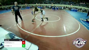 130 lbs Round Of 16 - Brody Williams, Scrap Yard Training vs Andrew Gade, Team Conquer Wrestling