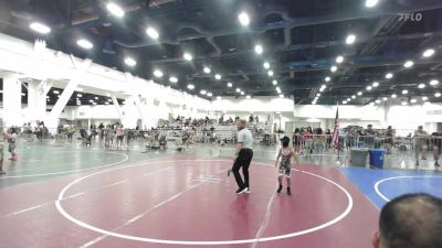 78 lbs Rr Rnd 3 - Matai James, Manu WC vs Royce Morales, BlackCat WC