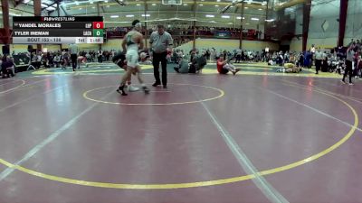 138 lbs Champ. Round 2 - Tyler Ineman, Lake Catholic vs Yandel Morales, Lake Highland Prep