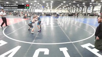 75 lbs Round Of 32 - Dylan Blankenship, VA vs Cameron Ferreira, RI