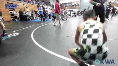 67 lbs Quarterfinal - Jaxton Crank, Team Guthrie Wrestling vs Caius Moore, Standfast