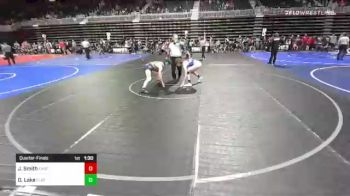 123 lbs Quarterfinal - Jerred Smith, Eastside United vs Dane Lake, Flathead Valley WC