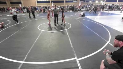 94 lbs Quarterfinal - Jasmine Buck, Dominate WC vs Catalina Maestas, Boom Wrestling