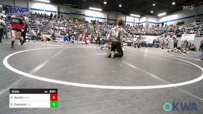 120 lbs Consi Of 4 - Harley Nunez, Noble Takedown Club vs Rico Guevara, Elgin Wrestling