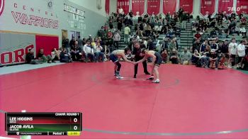 113 lbs Champ. Round 1 - Jacob Avila, Olathe vs Lee Higgins, Rifle