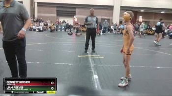 70 lbs Round 3 (6 Team) - Bennett Kocher, SHWA vs Liam Reeves, Steel Valley Renegades