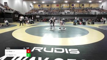 132 lbs Quarterfinal - Spencer Reep, Lakeway Christian Academy vs Casen Roark, Father Ryan High School