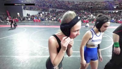 105 lbs Cons. Round 2 - Brenna Pemrich, Green Bay Preble vs Zofia Chitwood, Mukwonago Wrestling Club