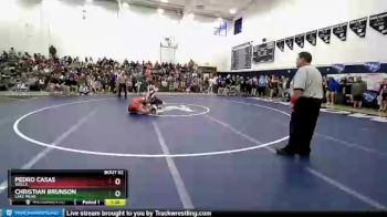 170 lbs Quarterfinal - Pedro Casas, Wells vs Christian Brunson, Lake Mead