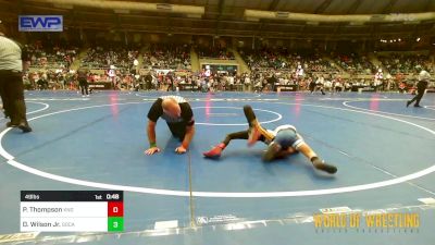 49 lbs Quarterfinal - Parker M Thompson, King Select vs Daniel Wilson Jr., SoCal Hammers