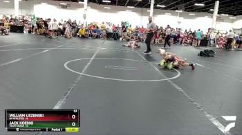 52 lbs Round 1 (8 Team) - Jack Koenig, Team Smash vs William Uszenski, 84 Athletes
