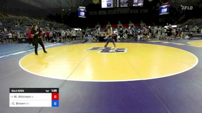 106 lbs Cons 8 #2 - William Atkinson, AL vs Corey Brown, MD