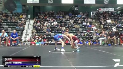 71 lbs Semifinal - Rj Shay, PA vs Colton Wiseman, IN