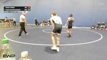 120 lbs Cons. Round 1 - Hugo Mayer-Moser, Blue Valley North vs Jesus Perez, Olathe East