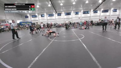 106 lbs Round 3 (6 Team) - Jax Brentzel, Top Level vs Jordan Bates, Ohio Gold