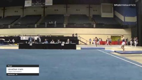 Jonathan Irwin - Floor, Legacy Gymnastics - 2021 USA Gymnastics Development Program National Championships