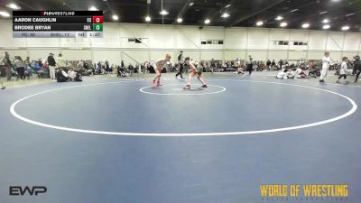 102 lbs Rr Rnd 5 - Aaron Caughlin, Full Circle 12U vs Brodee Bryan, Shelton Wrestling Academy 12U