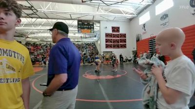 131-135 lbs Round 1 - Pheonix Williams, Laurel Middle School vs Levi Leyva, Worland Middle School