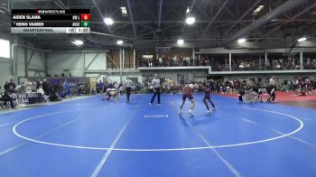 125 lbs Quarterfinal - Aiden Slama, Wisconsin-La Crosse vs Keno Vanier, Augsburg