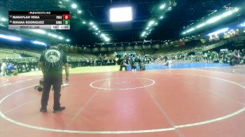 100 lbs Champ. Round 2 - Rebecca Marin, Doral Academy vs Lillian Carter, Osceola (Kissimmee)