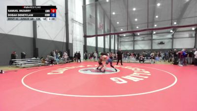 Junior GR - 144 lbs Quarters - Samuel Irizarry, Lake Stevens Wrestling Club vs Dobah Denetclaw, CNWC Concede Nothing Wrestling Club