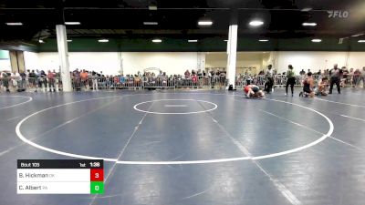 150 lbs Round Of 64 - Beau Hickman, OK vs Cole Albert, PA