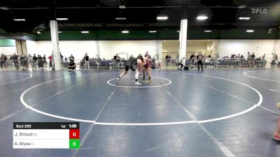 215 lbs Consi Of 16 #1 - Jacob Stroud, SC vs Kian Blyss, FL