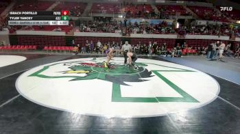 138 lbs Round 2 - Quarters & 1st Wb (16 Team) - Isbach Portillo, Comal Pieper vs Tyler Yancey, Azle