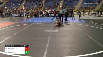 Quarterfinal - Korbin Akerson, Nebraska Boyz vs Bryson Zunich, Purebread Elite