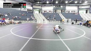 126 lbs Round 1 (16 Team) - Keshaun Lee, Brunswick vs Julian Newman, Villa Rica
