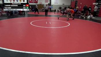 157 lbs Round 2 - Carver Goehring, Van Buren County vs Eli Cash, Solon