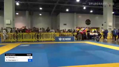 Huthayfah Penney vs Keven Carrasco 2022 American National IBJJF Jiu-Jitsu Championship