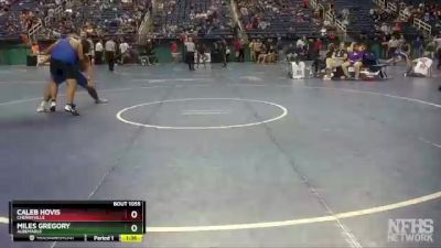 1A 285 lbs Quarterfinal - Miles Gregory, Albemarle vs Caleb Hovis, Cherryville