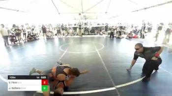 113 lbs Quarterfinal - Vonn Fenn, Silverback WC vs Juluis Soltero, Pounders WC