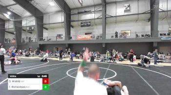 123 lbs 2nd Place - David Wiehle, Mat Demon WC vs Trevor Richardson, Mat Demon WC