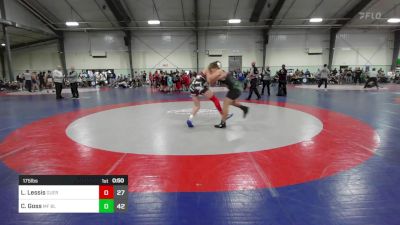 175 lbs Rr Rnd 1 - Lincoln Lessis, Guerrilla Wrestling Academy vs Canaan Goss, Morris Fitness Black