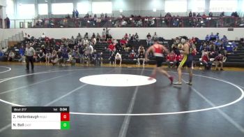 189 lbs 7th Place - Zach Hollenbaugh, Pequea Valley vs Nick Ball, Eastern Lebanon County