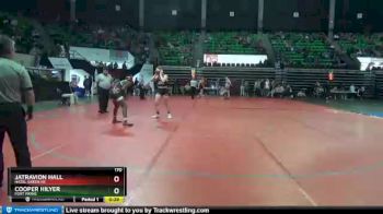 170 lbs Cons. Round 2 - Jatravion Hall, Hazel Green HS vs Cooper Hilyer, Fort Payne