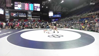 110 lbs Champ. Rd Of 16 - Xuan Graham, PA vs Ella Cohen, CA