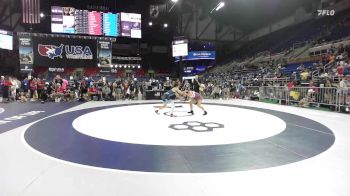 110 lbs Champ. Rd Of 16 - Xuan Graham, PA vs Ella Cohen, CA