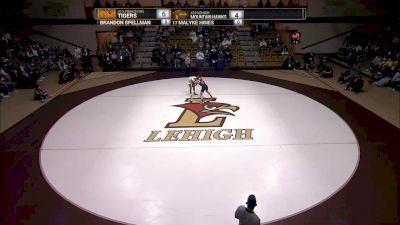 133 - lbs Nick Kayal, Princeton vs Malyke Hines, Lehigh