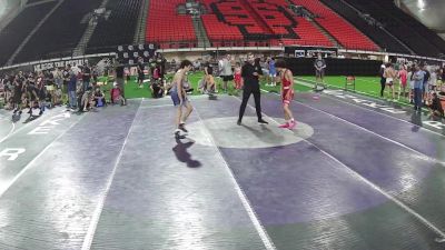 132 lbs Cons. Quarters - Adrian Florez, Idaho vs Noah Sanchez, Nevada