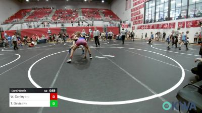 140 lbs Consolation - William Conley, Chandler Takedown Club vs TJ Davis, Shelton Wrestling Academy