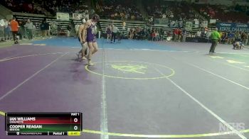 D 1 160 lbs Cons. Round 4 - Ian Williams, Chalmette vs Cooper Reagan, Benton