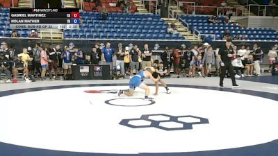 113 lbs Cons. Sub-rd Of 32 - Gabriel Martinez, California vs Nolan Mather, Virginia