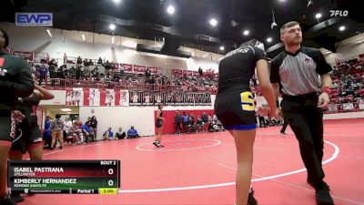 110 lbs Champ. Round 1 - Isabel Pastrana, STILLWATER vs Kimberly Hernandez, EDMOND SANTA FE