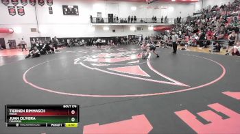 120 lbs Cons. Round 2 - Tiernen Rimmasch, Pasco vs Juan Olivera, Chiawana