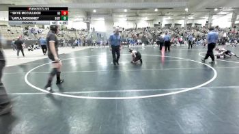 135 lbs Round 3 - Layla Mckinney, Pigeon Forge Wrestling Club vs Skye Mcculloch, Heritage Outlaws