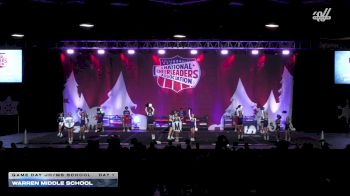 Warren Middle School [Game Day JH/MS School Day 1] 2025 NCA State of Texas Regional